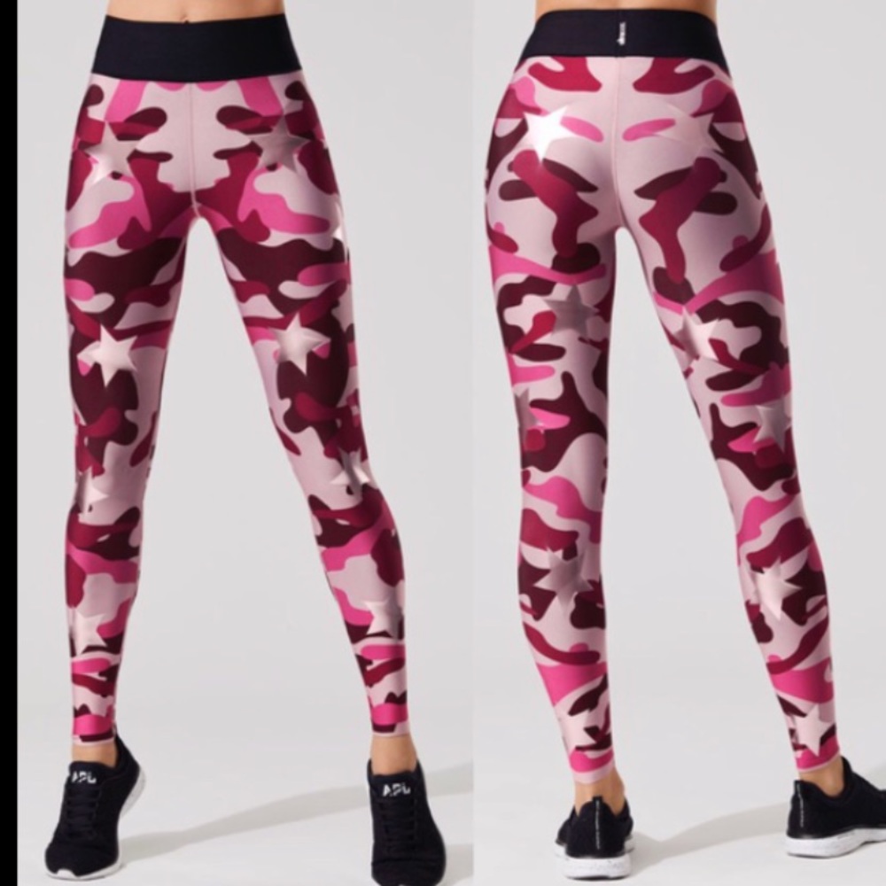 Ultracor Pink Camo Leggings small